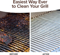 Bull Shot BBQ, Foaming Grill Cleaner, AS SEEN ON TV, Professional Strength Foam Spray Emulsifies Burnt Grease & Char on Grates, Racks, Pans, Smokers & Griddles Cleans in Just 10 Min - Made in the USA