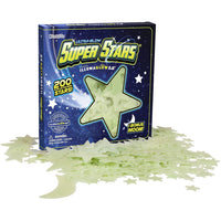 Glow in The Dark Stars - Includes Installation Material and Star map, 200 Glowstars, Only Glow Stars Powered by Our Trademarked Illumaglow2.0