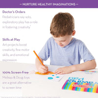 Melissa & Doug Drawing Paper, Sketch Pad, 3-Pack Bundle for Coloring, Writing or Painting (9 x 12 inches) - 50 Sheets Each, Kids Drawing Pad & Art Supplies for Kids Ages 3+ - FSC Certified