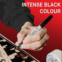 Sharpie Permanent Markers | Fine Point for Bold Details | Black Ink | 2 Marker Pens