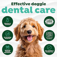 TropiClean Fresh Breath Water Additive for Dogs | Dog Breath Freshener & Teeth Cleaning Solution | No Toothpaste or Toothbrush Required | 33.8 oz
