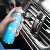 Sterlix Air Duster Can Compressed Air Spray Can Dust Cleaner PC, Keyboard, Electronic Devices & Car Cleaning Protect, 2 x 400ml, Packaging May Vary