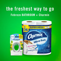Febreze Bathroom Air Freshener, Odor-Fighting, Plug In Alternative, Air Fresheners for Home and Bathroom and Kitchen, Closet Air Fresheners, Pet & Litter Box Odor Fighter, Gain Original Scent, 4 Count