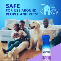 Zevo Flying Insect Killer Spray - Bug Spray for Home Use - Versatile Gnat, Mosquito, Fruit Fly Killer & More - with Rosemary & Cornmint Oil - for Indoor & Outdoor Use (3 Bottles)