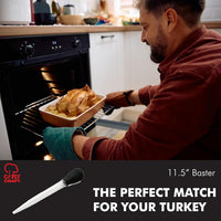 Chef Craft Classic Baster with Clear Tube, 11.5 inches in Length, Black