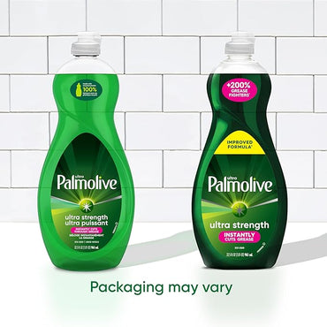 Palmolive Ultra Strength Liquid Dish Soap, Original Green, 32.5 Fluid Ounce