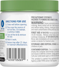 Raid Essentials Fruit Fly Trap for Indoors, Made with Essential Oils, Child and Pet Safe, 5.4 oz