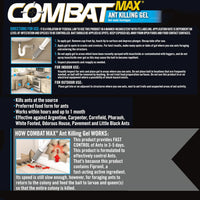 Combat Indoor and Outdoor Ant Killing Gel, 27 Gram