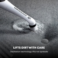 SONICSCRUBBER SonicScrubbers Sonic Scrubber Oscillating Cleaning Tool for the Kitchen and Bathroom, Grout, White