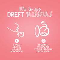 Dreft Blissfuls In-Wash Laundry Scent Booster Beads, Baby Fresh Scent, 24 oz, Baby Laundry, Laundry Scent Boosters, Scent Booster Beads