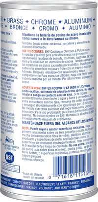Bar Keepers Friend Superior Cookware Cleanser & Polish | 12-Ounces | 1-Unit