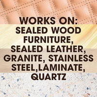 Pledge Expert Care Enhancing Wood Wipes, Lemon Scent, 24 Count