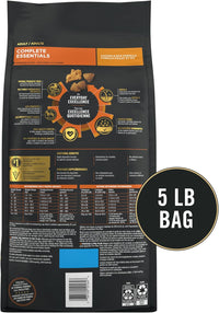 Purina Pro Plan Complete Essentials Shredded Blend Chicken and Rice Dog Food Dry Formula with Probiotics for Dogs - 5 lb.
