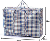 VIROSA EXTRA LARGE Strong and Durable Laundry Bags | PACK of 3 | 80cm x 60cm | Ideal for Laundry/Moving House/Shopping/Storage | Reusable Store Zip Bag