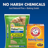 Feline Pine Platinum Non-Clumping Cat Litter 18lb.