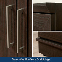 Sauder HomePlus Storage Cabinet/ Pantry cabinets, Dakota Oak finish