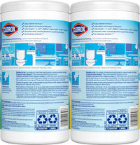 Clorox Disinfecting Cleaning Wipes Variety Pack, 75 Count Each, Pack of 2 (Package May Vary)