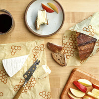 Bee's Wrap Beeswax Wraps for Food - Bread Wrap - Made in USA Reusable Bread Storage Bags - Organic & Eco-Friendly Alternative to Aluminum Foil, Sourdough Bags & Plastic Wrap, Honeycomb