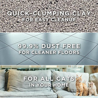 Purina Tidy Cats Free and Clean Unscented Cat Litter - 38 lb. Box