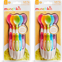 Munchkin Soft Tip™ Baby Spoons, BPA Free, 12 Pack