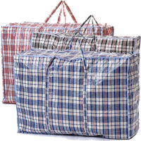 VIROSA EXTRA LARGE Strong and Durable Laundry Bags | PACK of 3 | 80cm x 60cm | Ideal for Laundry/Moving House/Shopping/Storage | Reusable Store Zip Bag