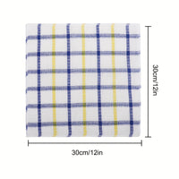 Patelai 12 Pcs Kitchen Dish Cloths for Washing Dishes Absorbent Dish Rags Cleaning Reusable Towels for Scrubbing Wipe Glass Xmas Home Household Supplies(Bright Color,13.8'' X 13.8'', 11.8 x 11.8'')